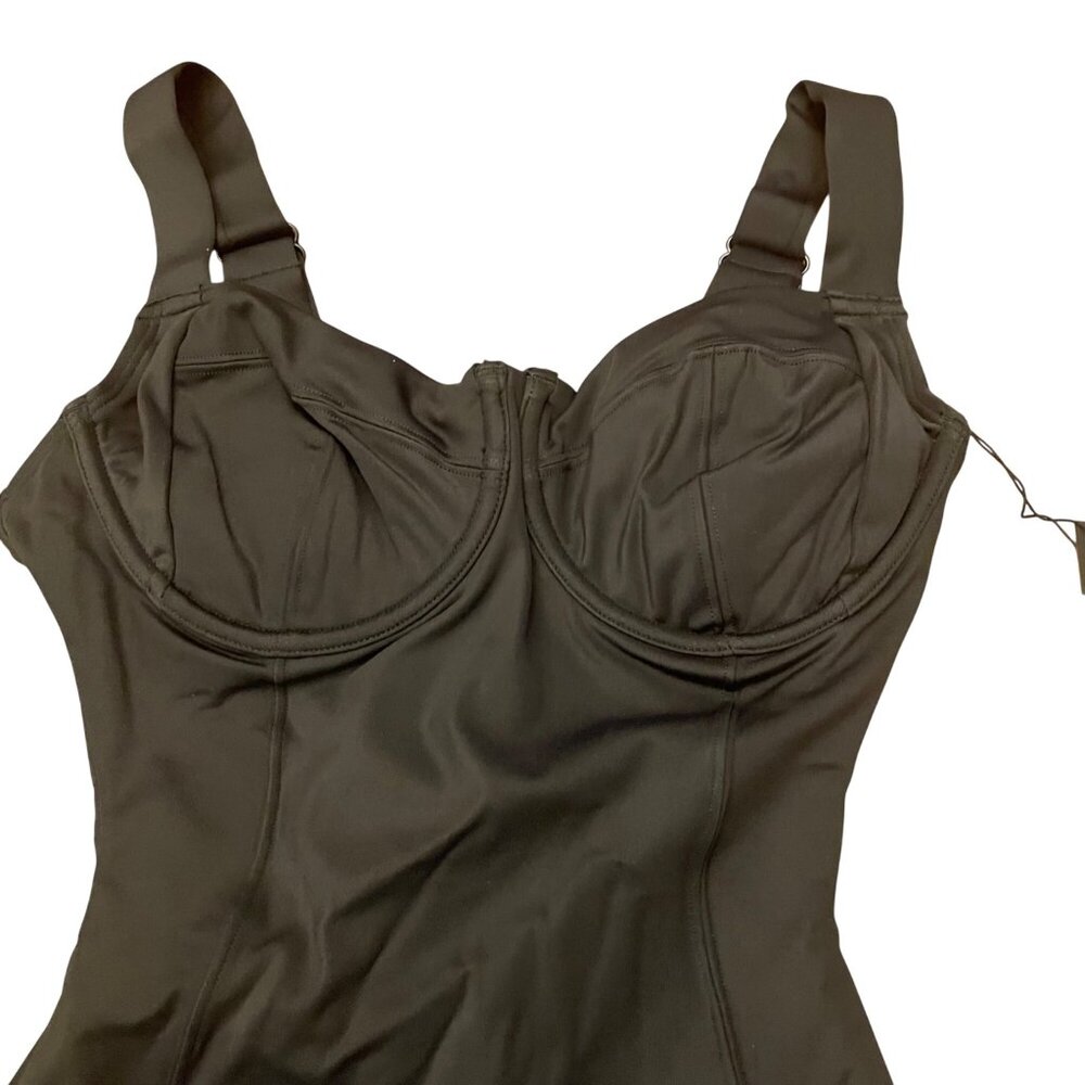 TA3 Lifty One Piece Underwire Swimsuit Black Sz MEDIUM REGULAR/LONG Cup H/I - Picture 6 of 11